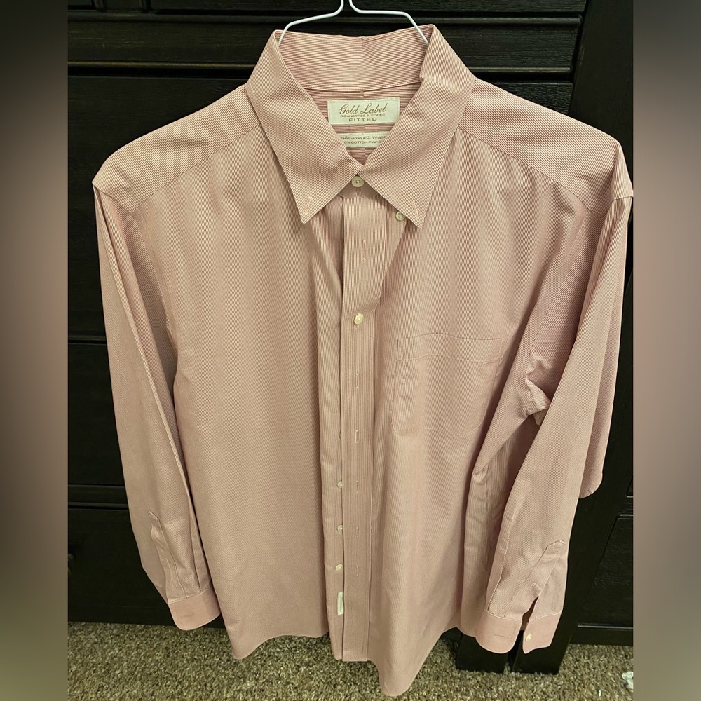 Rooundtree and Yorke Dress Shirt 16 34, like new